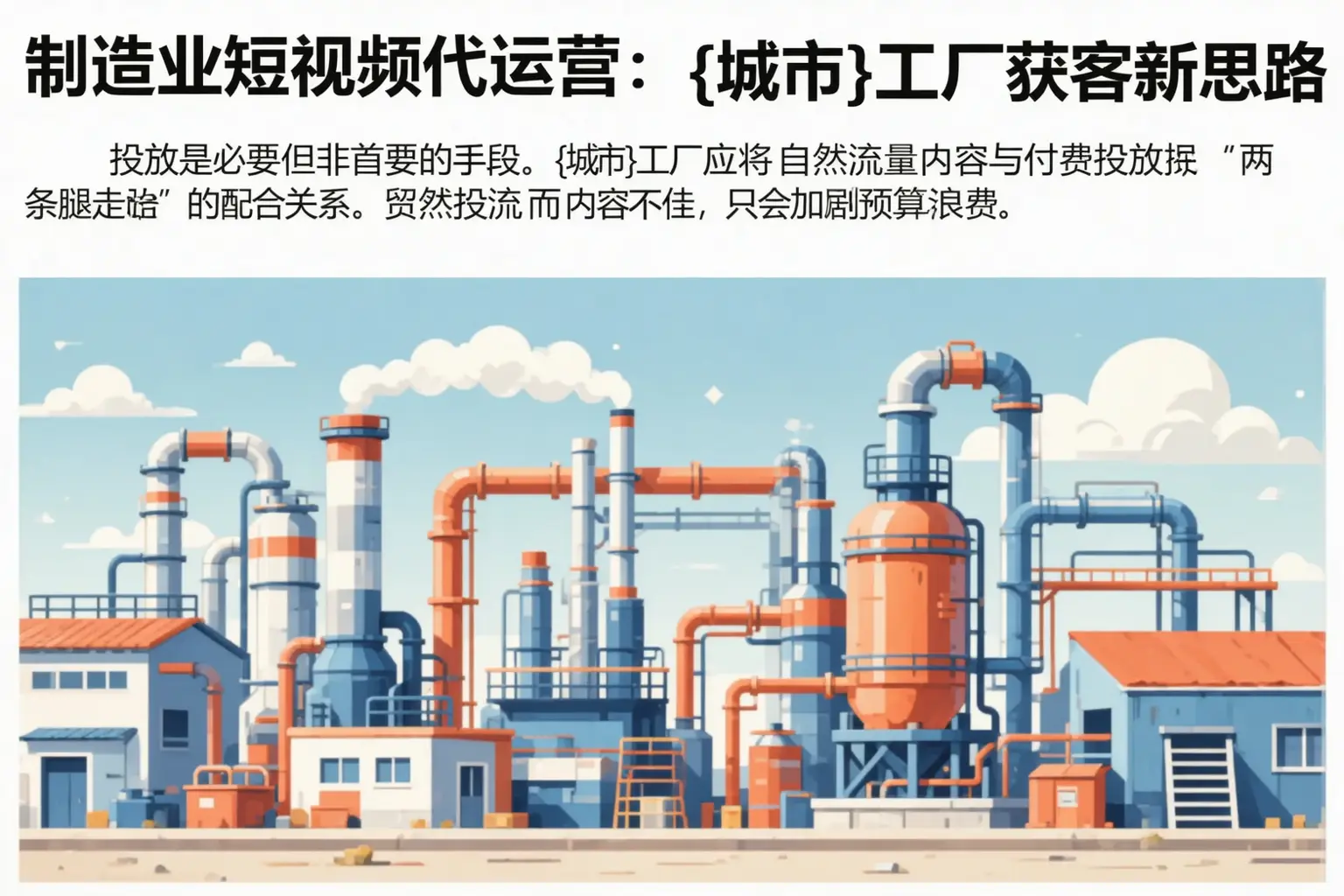制造业短视频代运营：呼伦贝尔工厂获客新思路