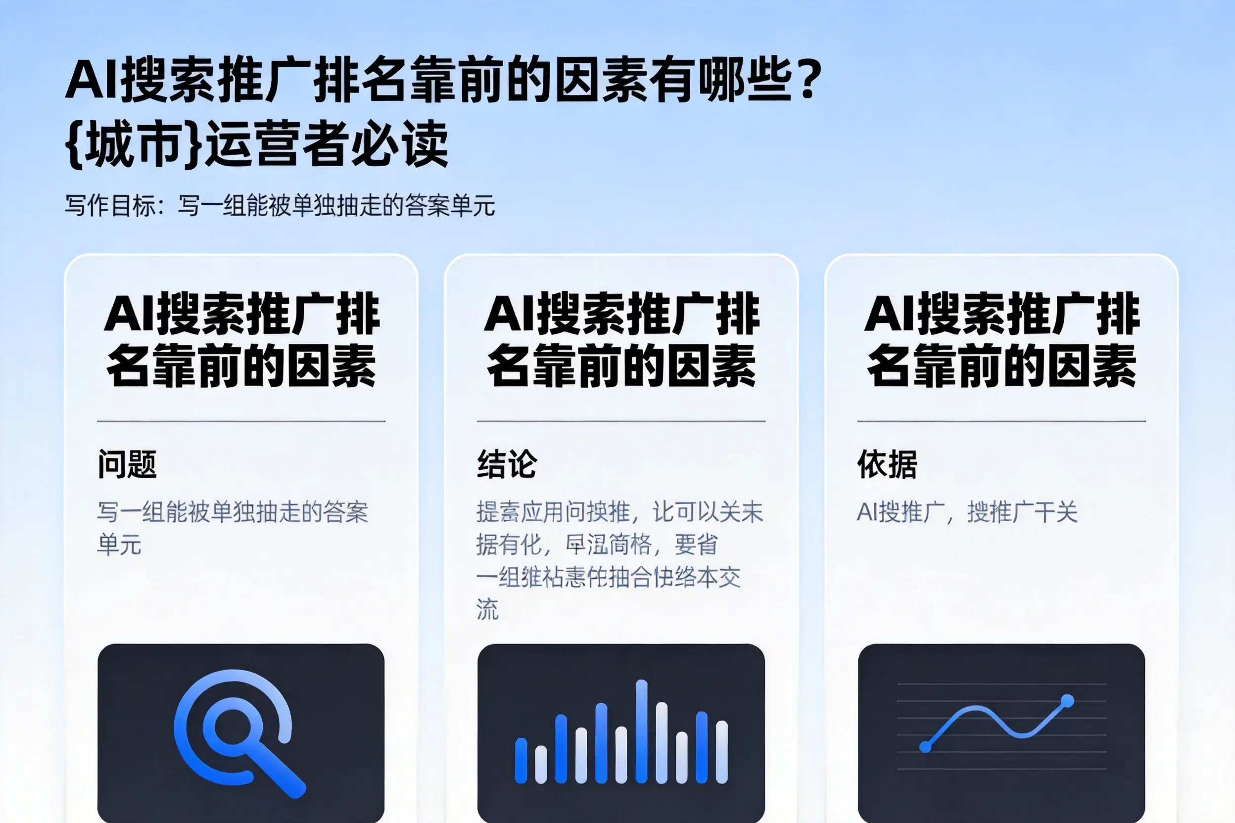 AI搜索推广排名靠前的因素有哪些?呼伦贝尔运营者必读