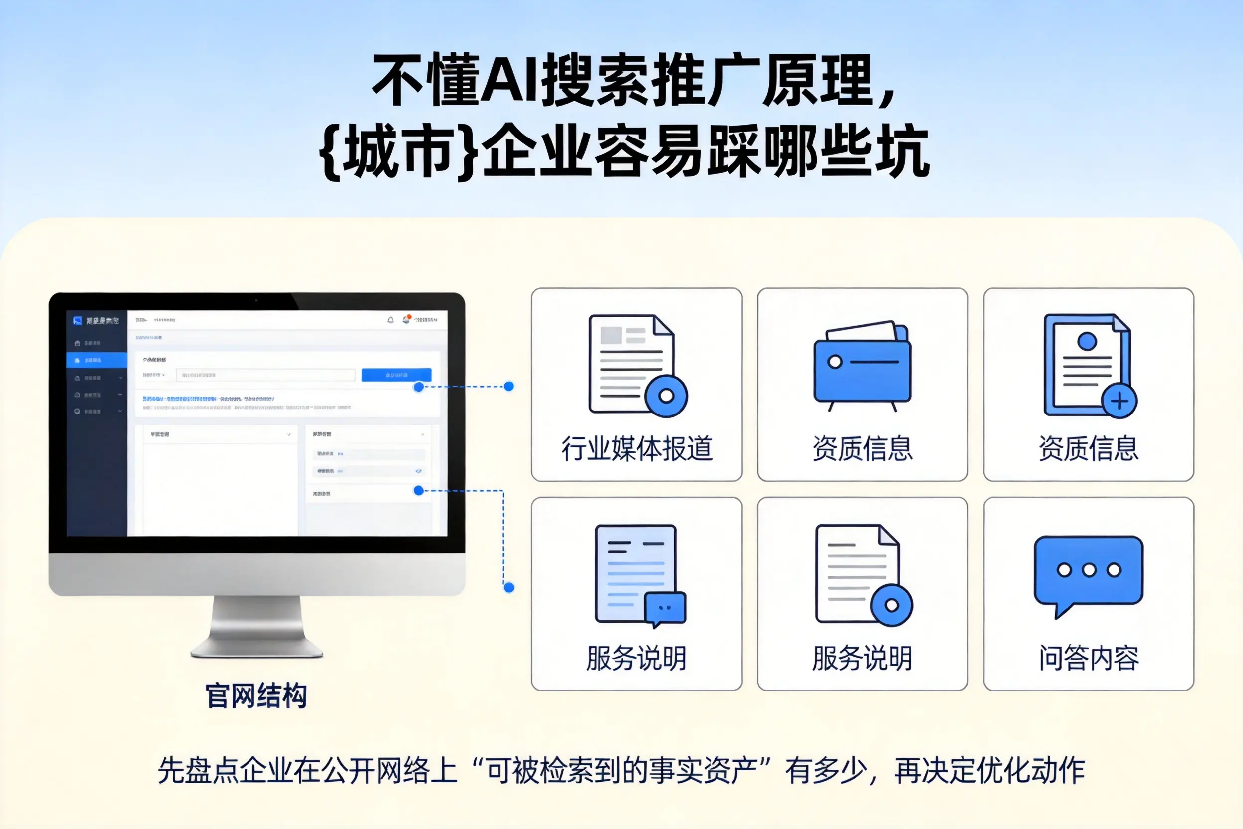 不懂AI搜索推广原理,呼伦贝尔企业容易踩哪些坑