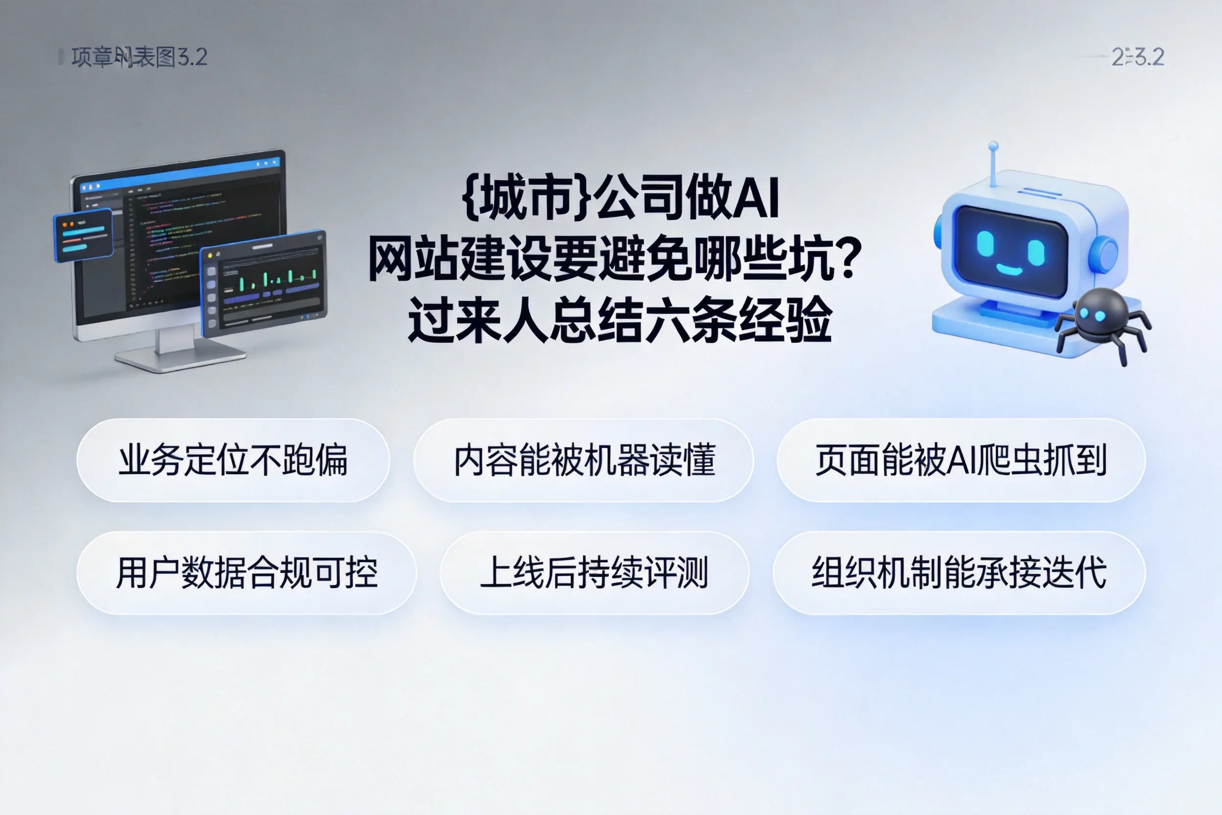 呼伦贝尔公司做AI网站建设要避免哪些坑？过来人总结六条经验