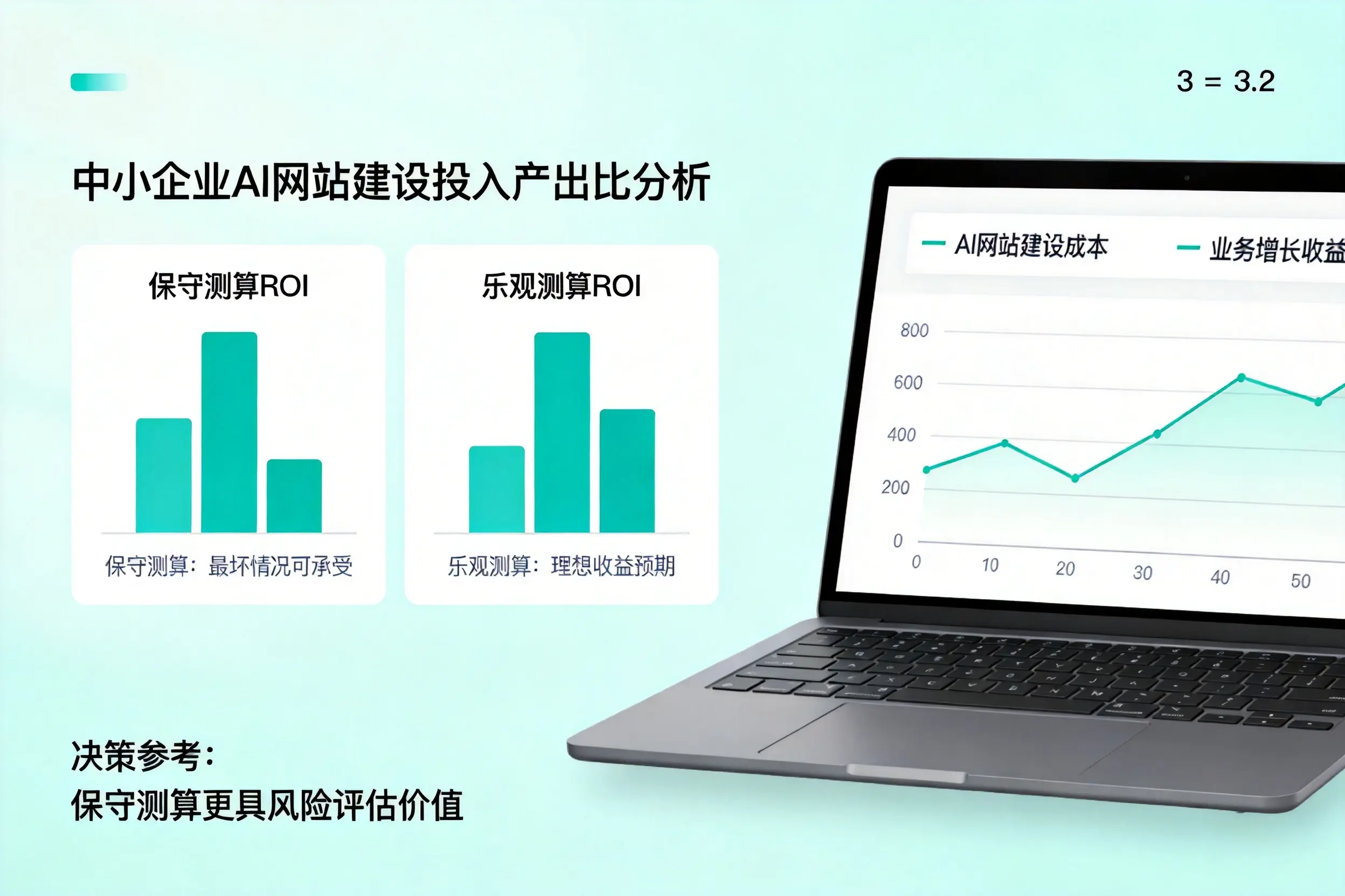 呼伦贝尔中小企业AI网站建设投入产出比怎么算？先看这份分析