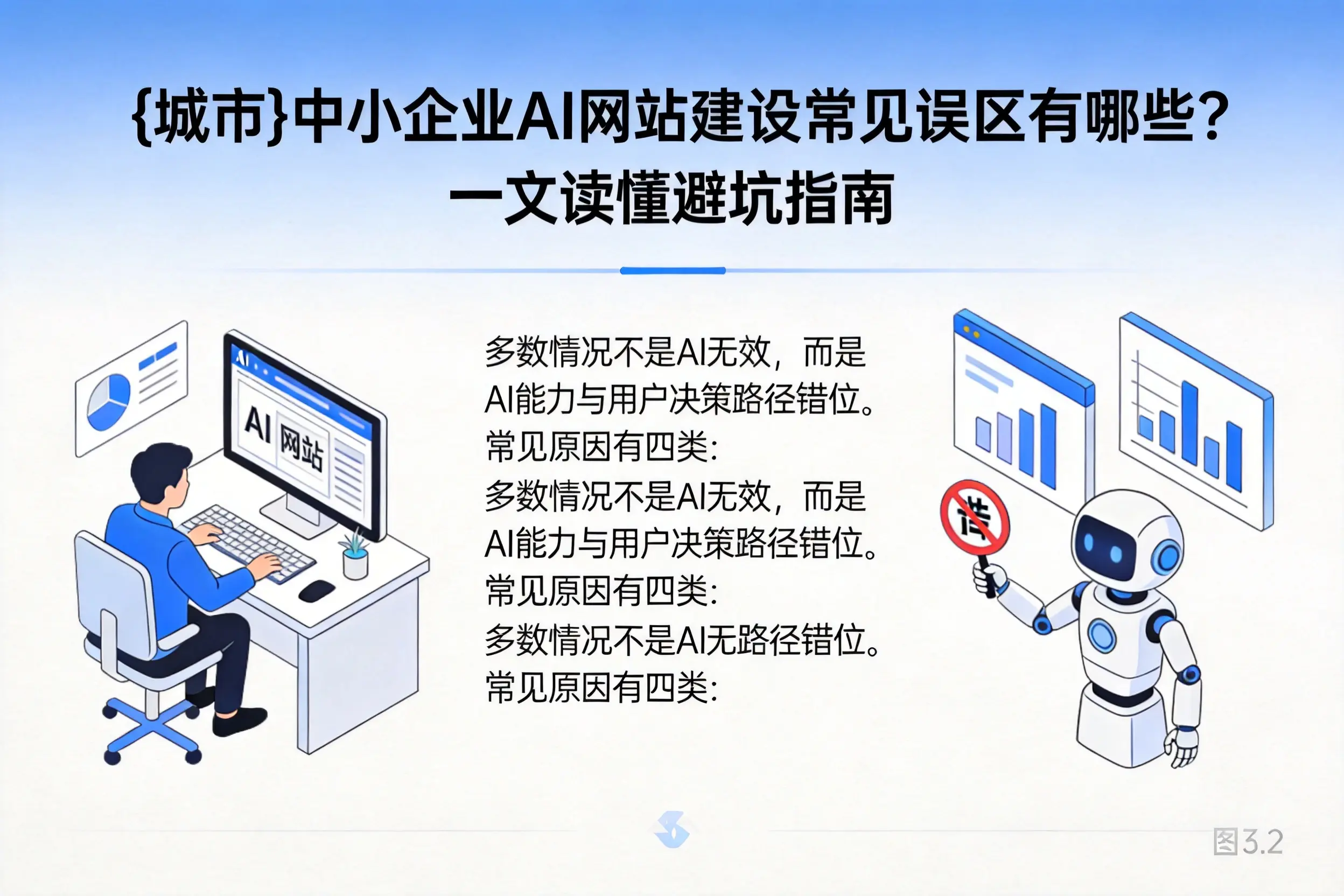 呼伦贝尔中小企业AI网站建设常见误区有哪些?一文读懂避坑指南
