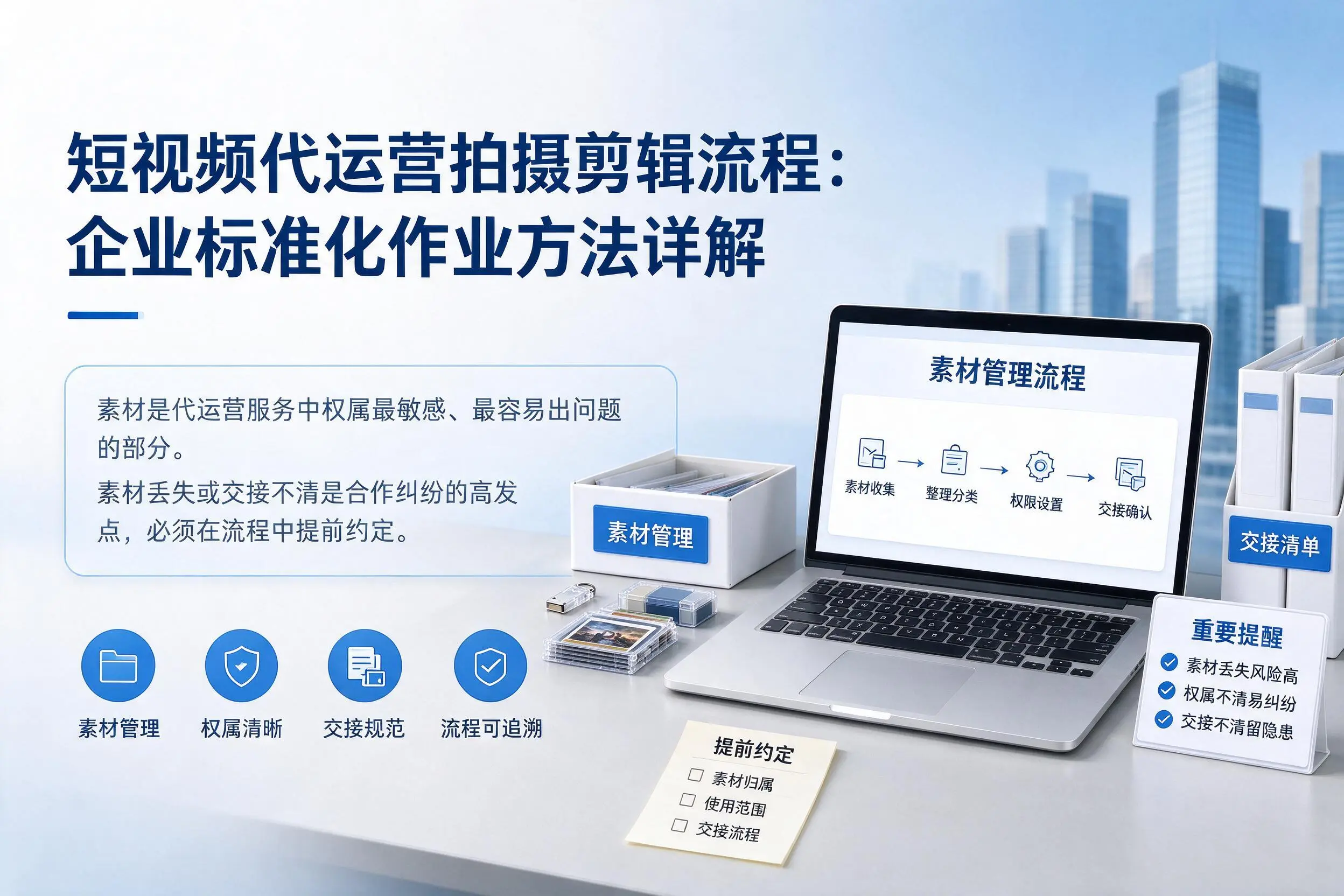 短视频代运营拍摄剪辑流程:呼伦贝尔企业标准化作业方法详解