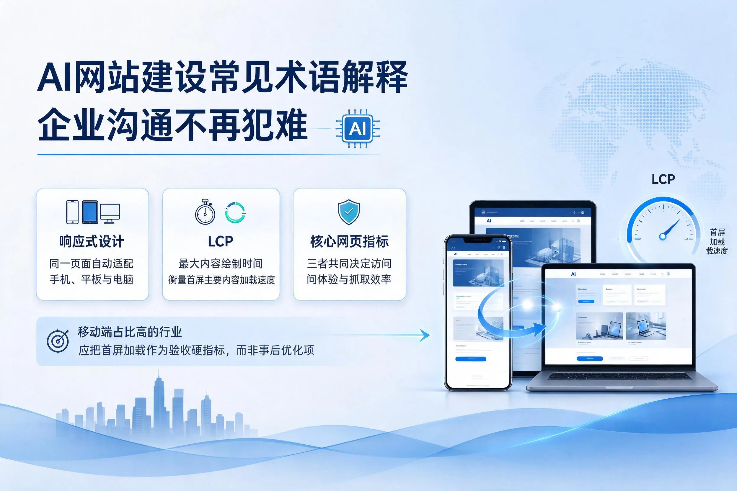 AI网站建设常见术语解释，呼伦贝尔企业沟通不再犯难